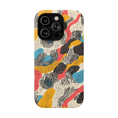 Phone Case iPhone 14 Pro Squiggle Tango