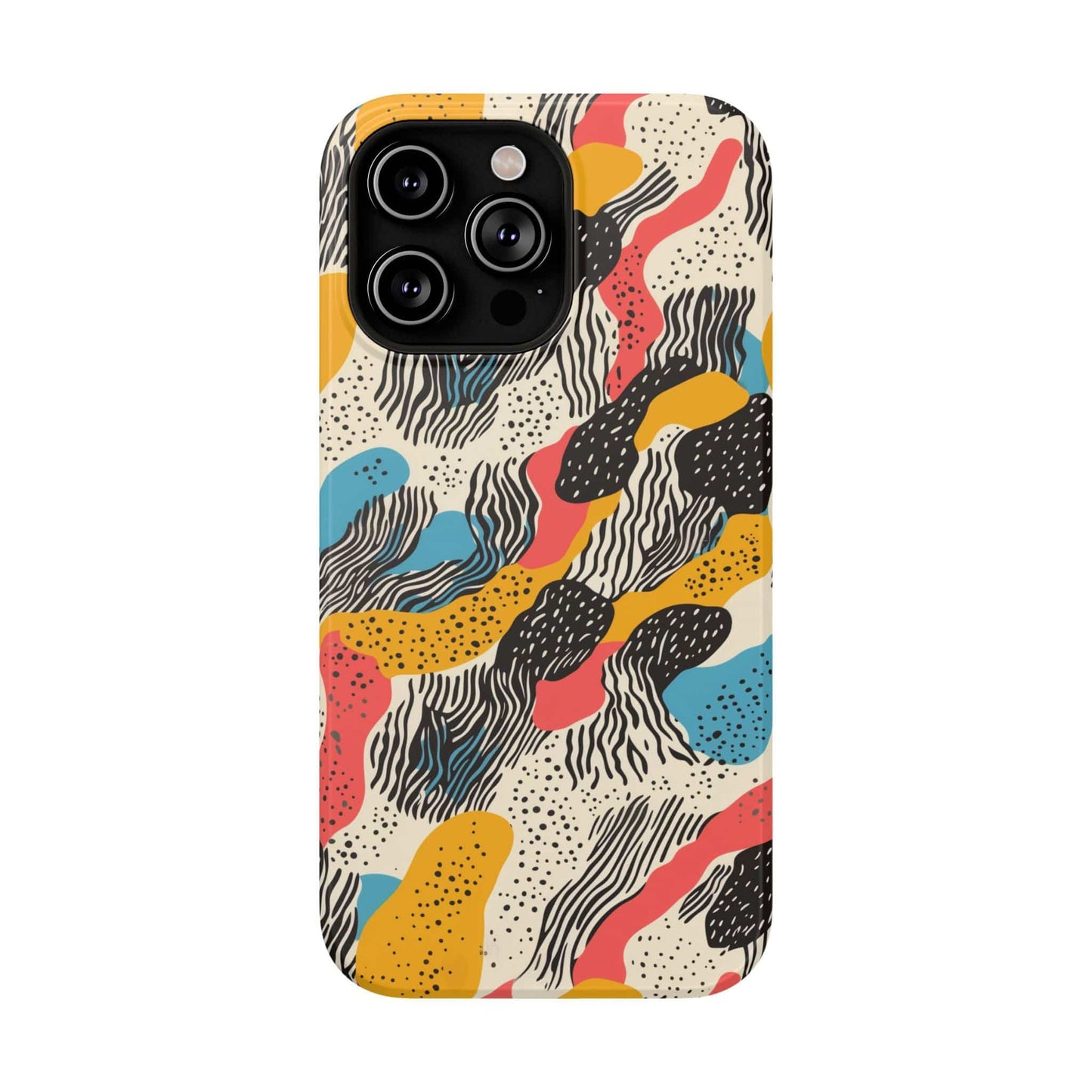 Phone Case iPhone 14 Pro Max Squiggle Tango