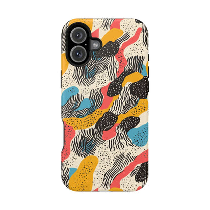 Phone Case iPhone 16 Plus Squiggle Tango