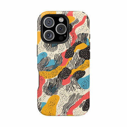 Phone Case iPhone 16 Pro Squiggle Tango