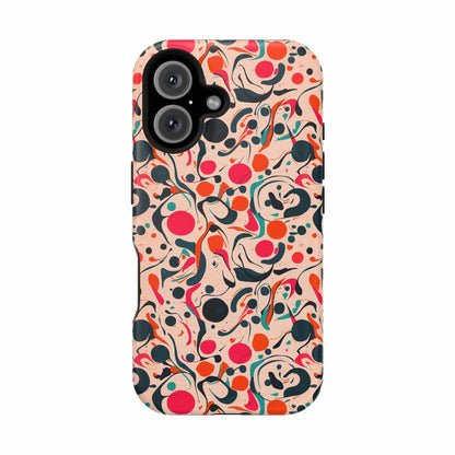 Phone Case iPhone 16 Swirling Spots