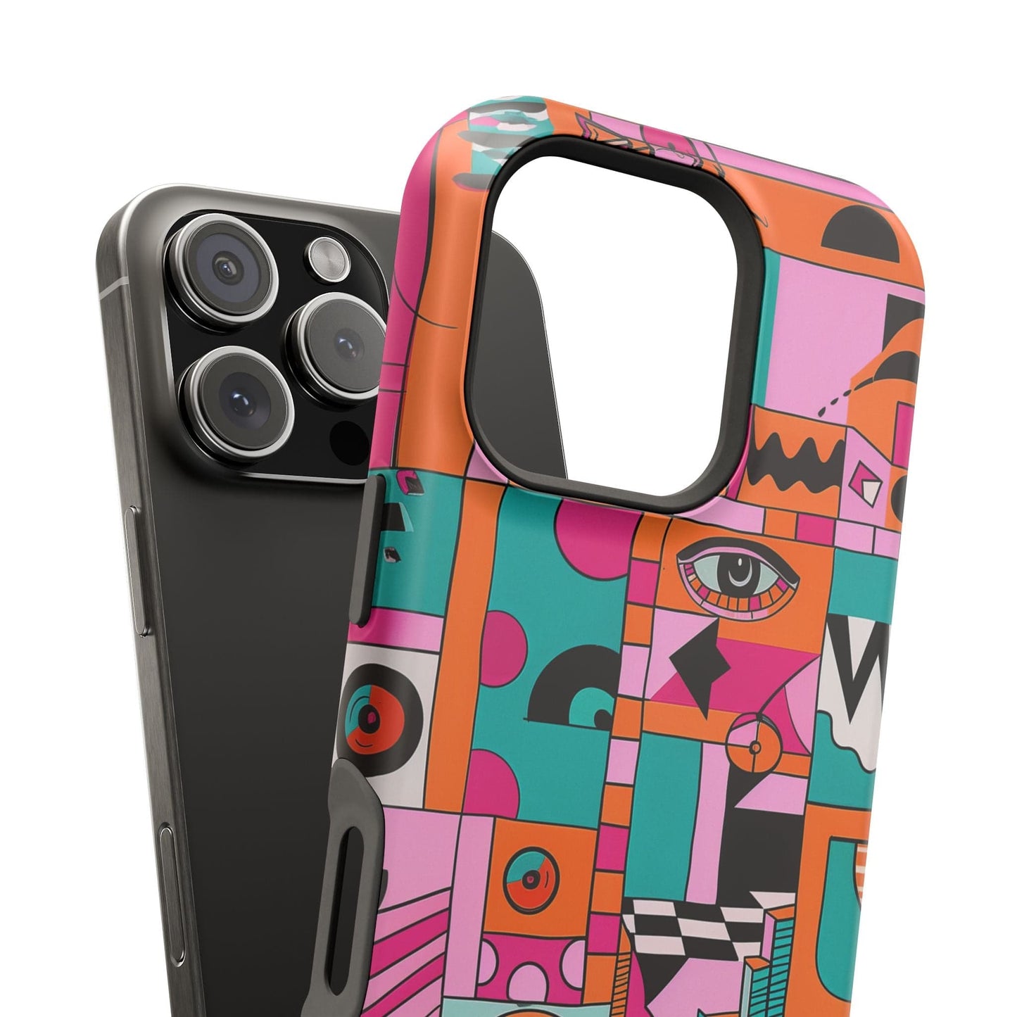 Phone Case Technicolor Town