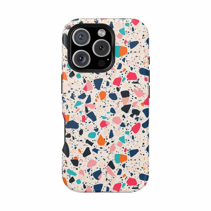 Phone Case iPhone 16 Pro Terrazzo