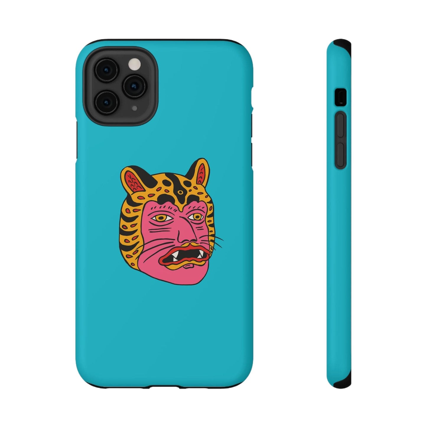 Phone Case iPhone 11 Pro Max Tiger Man