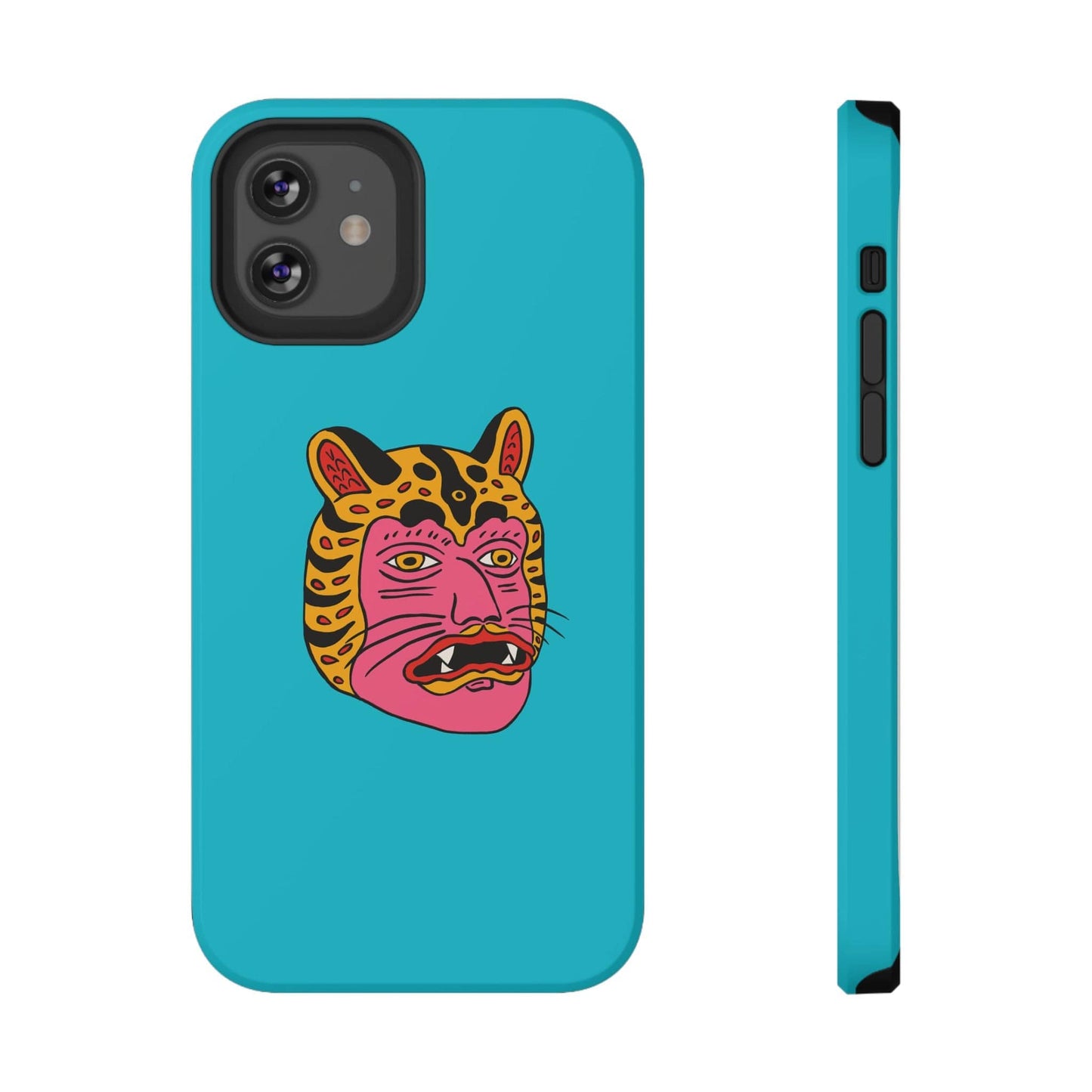 Phone Case iPhone 12 Tiger Man