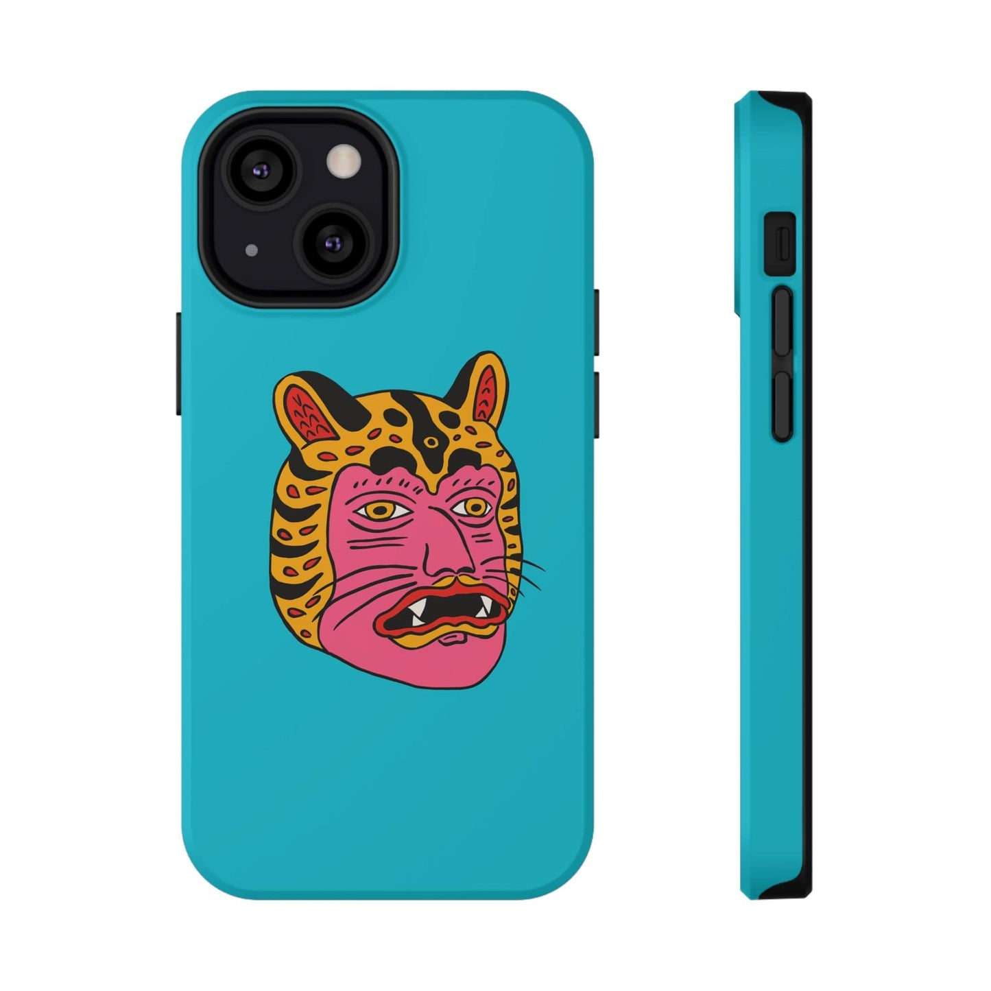 Phone Case iPhone 13 Mini Tiger Man