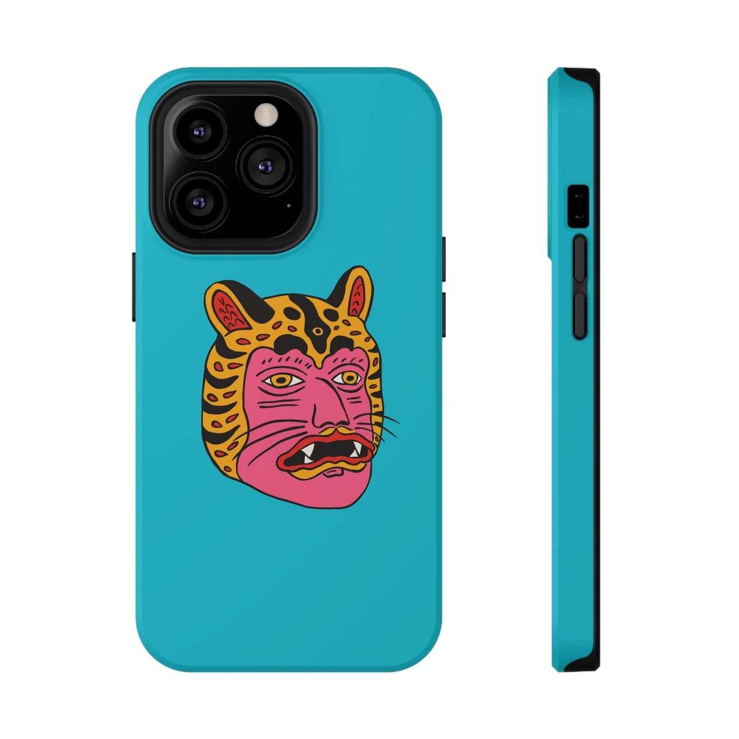 Phone Case iPhone 13 Pro Tiger Man