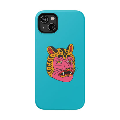 Phone Case iPhone 14 Plus Tiger Man