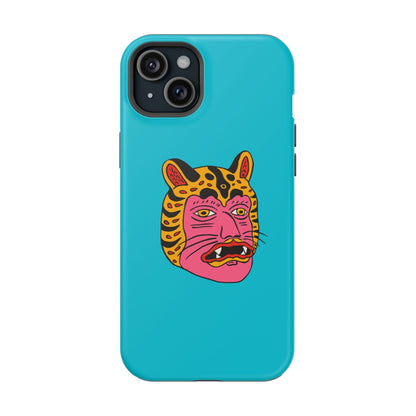 Phone Case iPhone 15 Plus Tiger Man