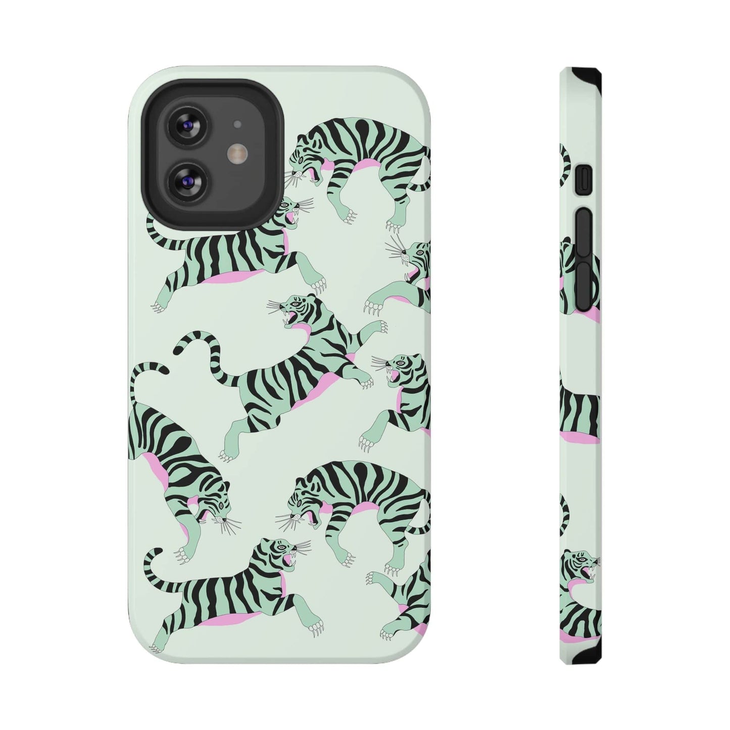 Phone Case iPhone 12 Tiger Tapestry