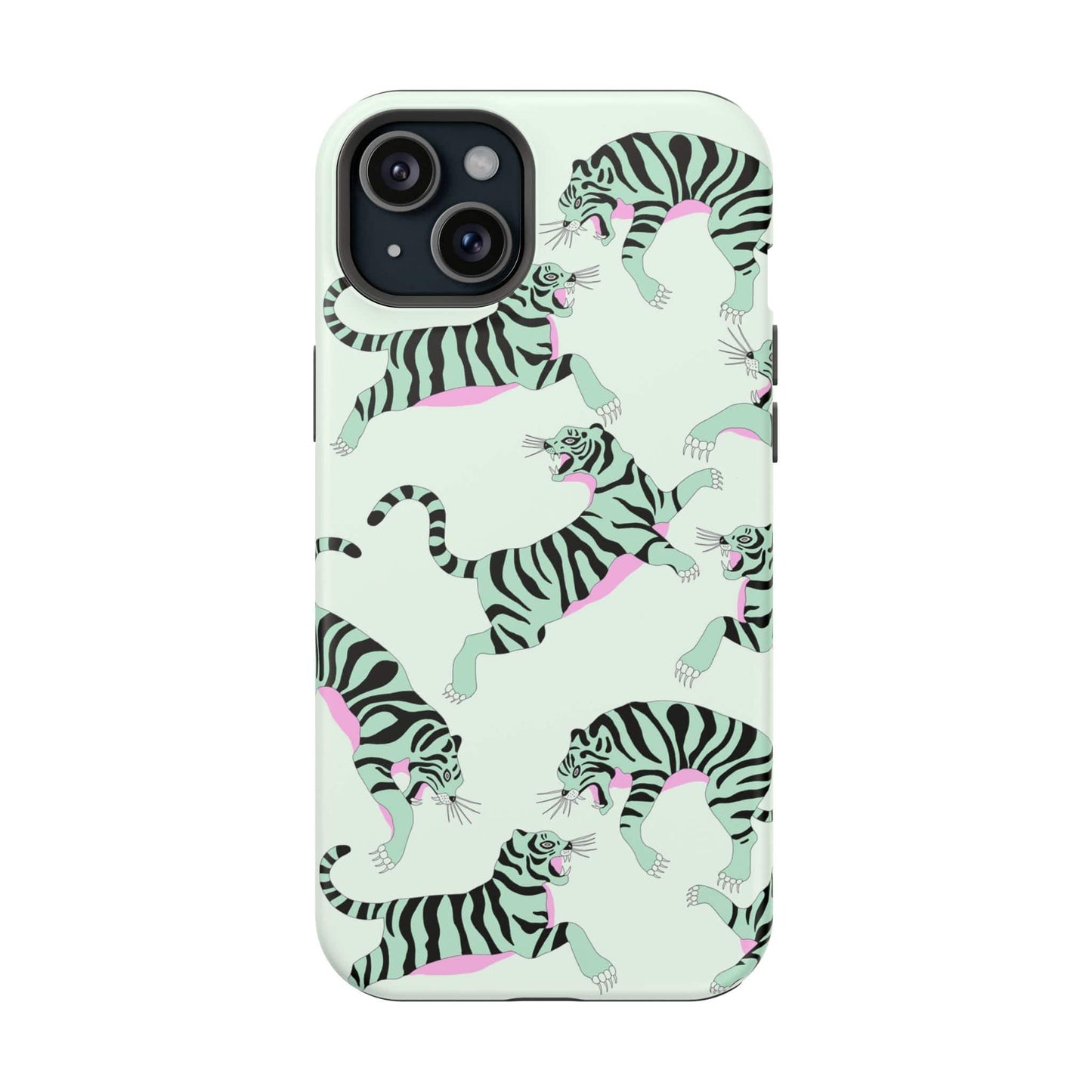 Phone Case iPhone 15 Plus Tiger Tapestry