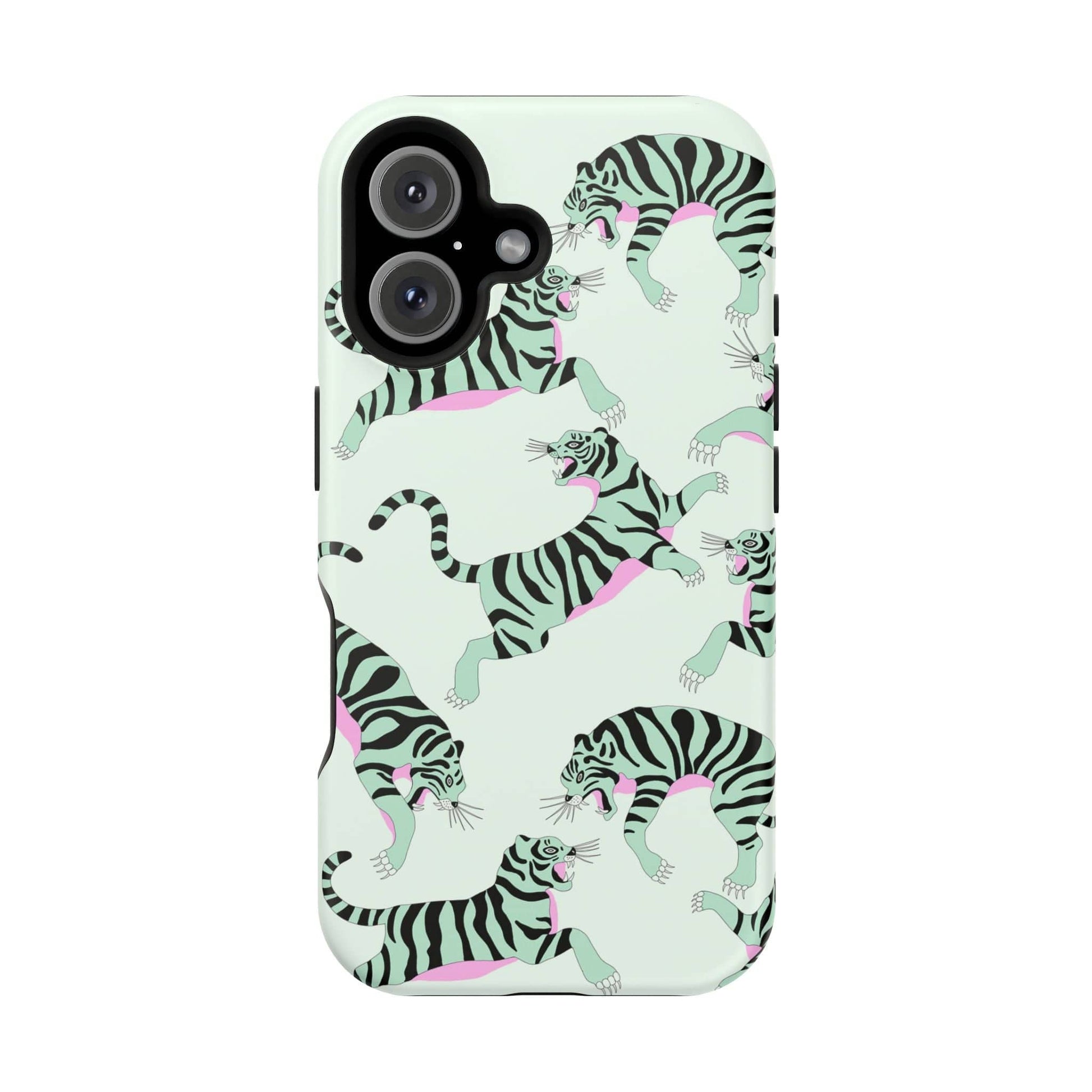 Phone Case iPhone 16 Tiger Tapestry