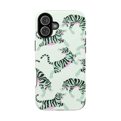 Phone Case iPhone 16 Plus Tiger Tapestry