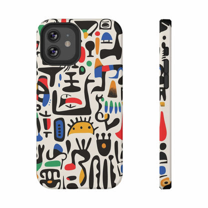 Phone Case iPhone 12 Mini Urban Glyphs