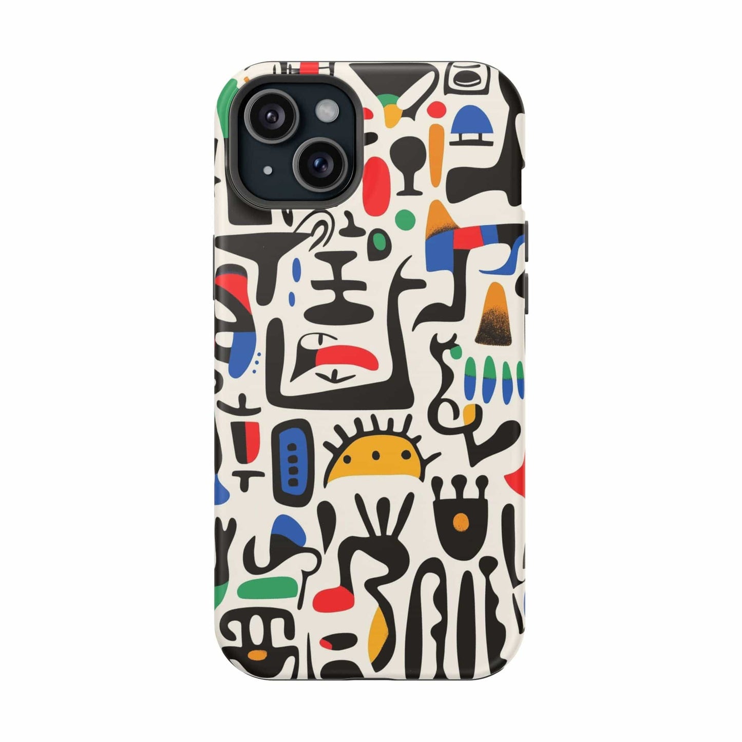 Phone Case iPhone 15 Plus Urban Glyphs