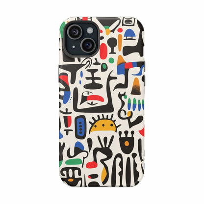 Phone Case iPhone 15 Plus Urban Glyphs