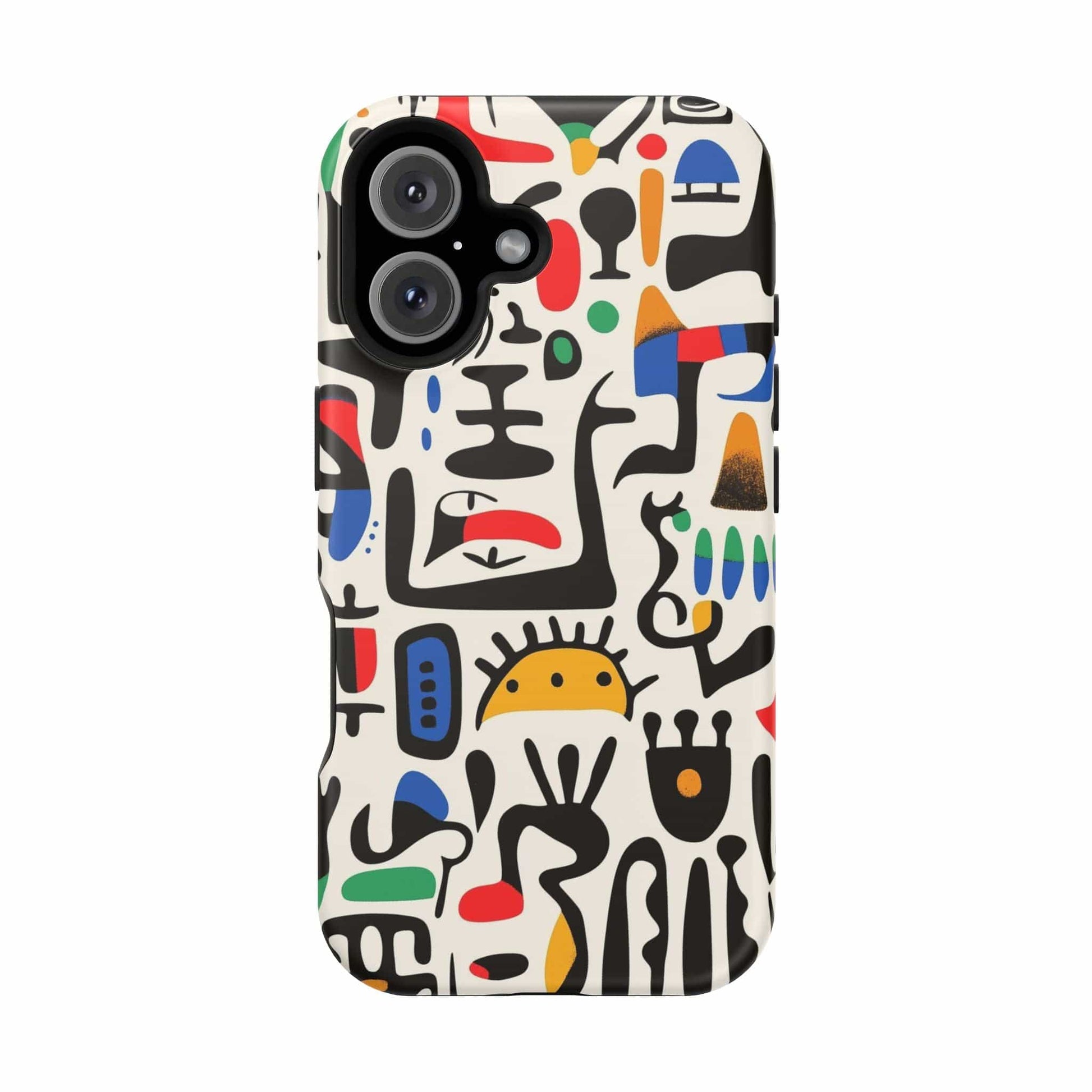 Phone Case iPhone 16 Urban Glyphs