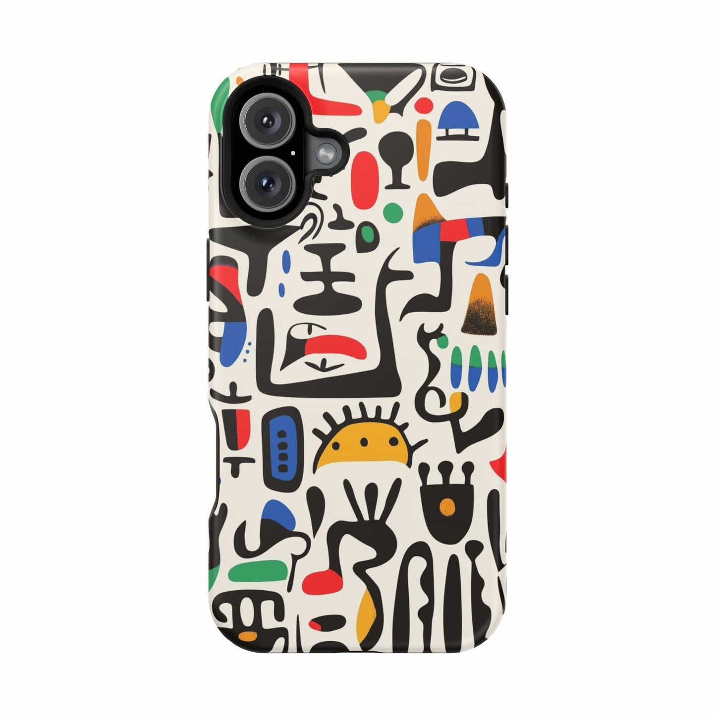 Phone Case iPhone 16 Plus Urban Glyphs