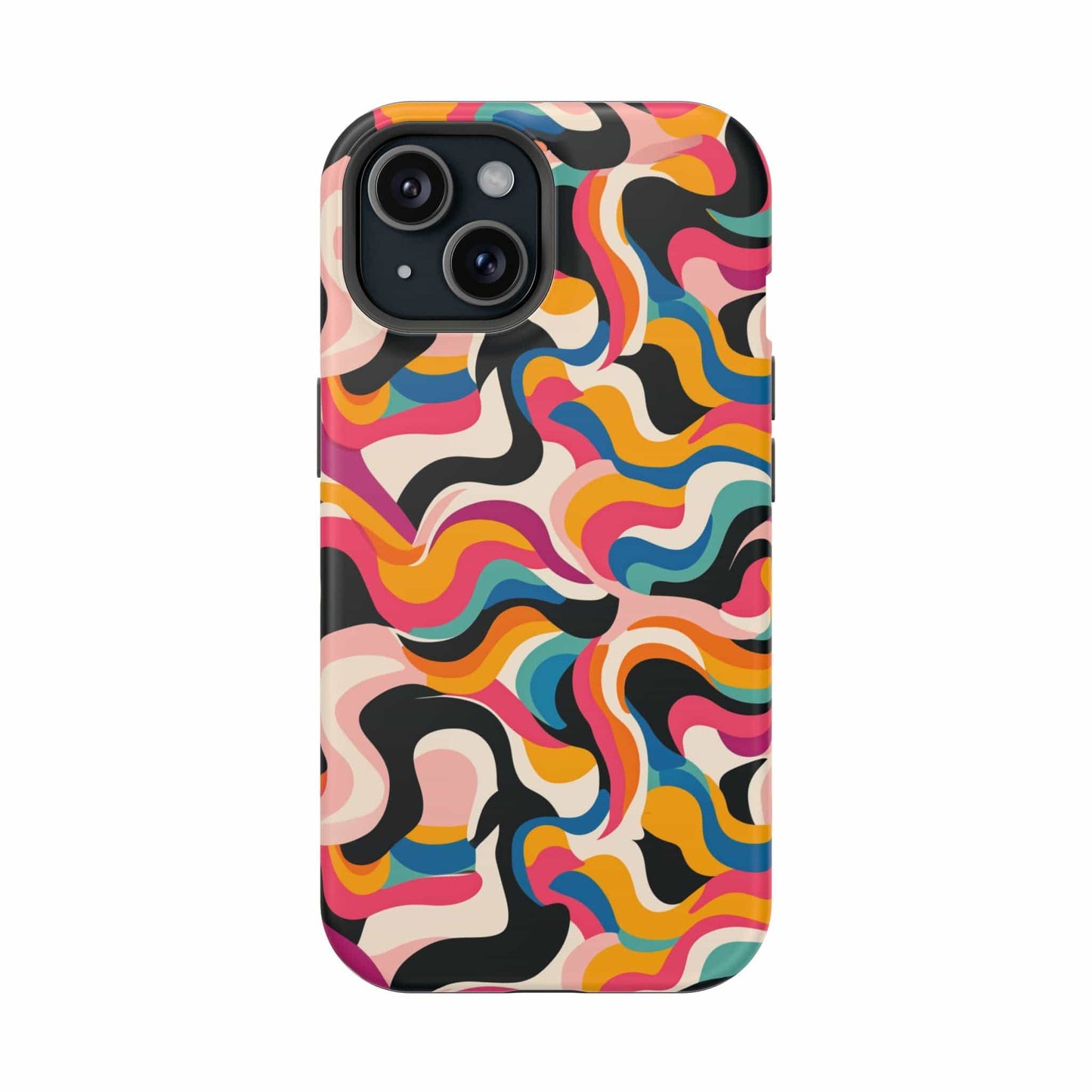 Phone Case iPhone 15 Vibrant Tide