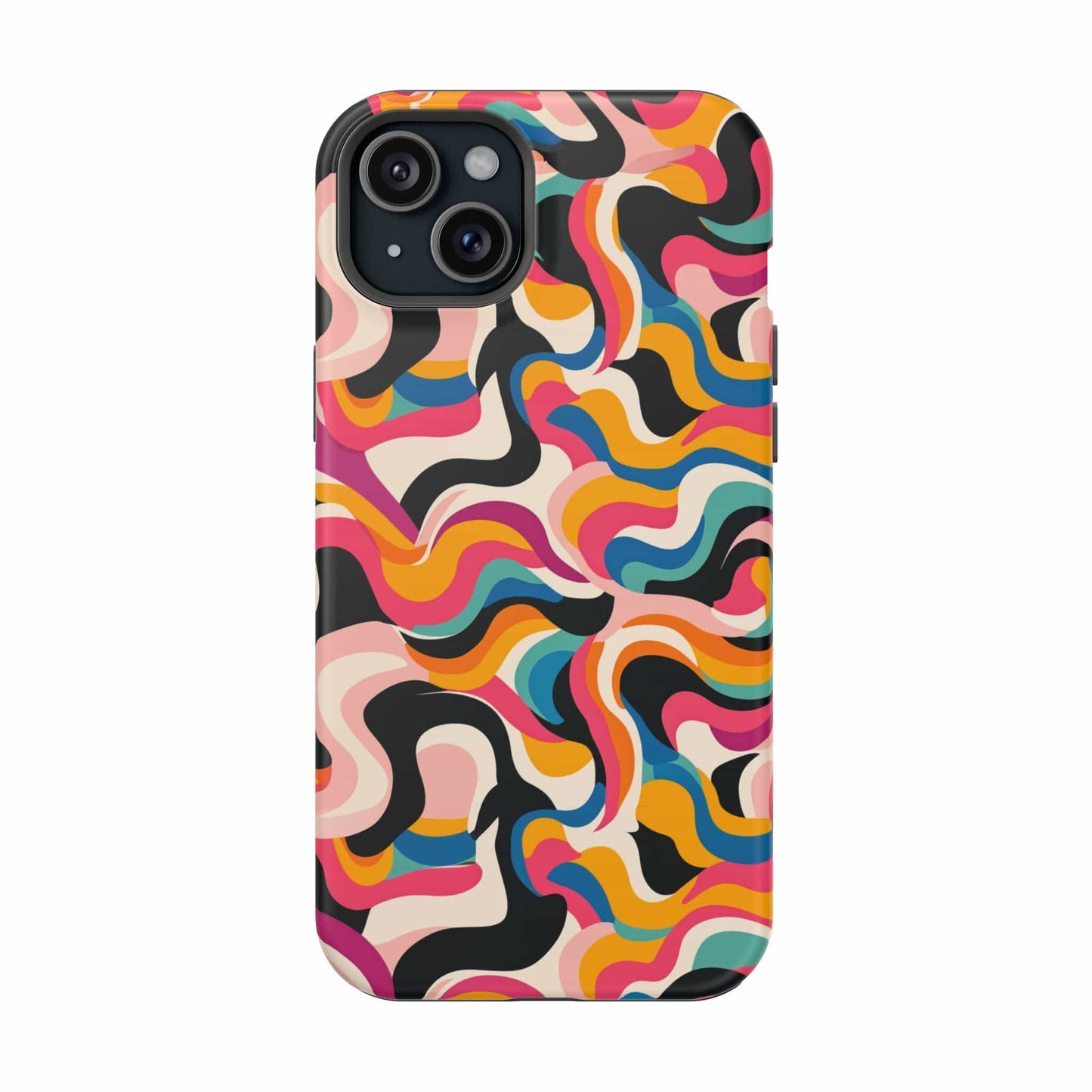 Phone Case iPhone 15 Plus Vibrant Tide