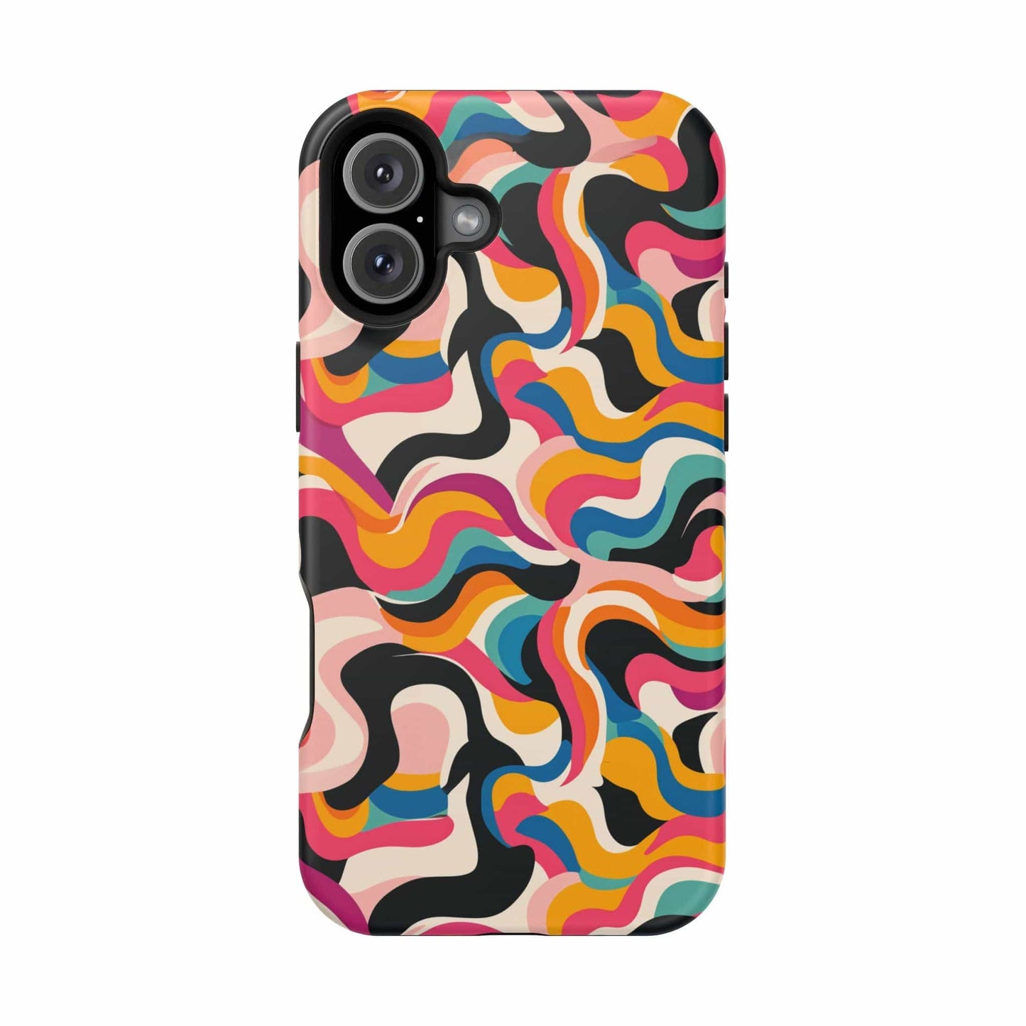 Phone Case iPhone 16 Plus Vibrant Tide